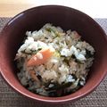 elisalice's cooksnap of when they made 土鍋でご飯☆懐かしいvわかめご飯.