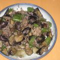 みやじおやじ's cooksnap of when they made ナスと豚肉のピリ辛炒め☆.