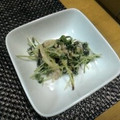 堕天使M's cooksnap of when they made 豆苗と塩昆布のマヨサラダ.