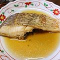 ひ-ﾁｬﾝ's cooksnap of when they made 簡単♡ご飯がススム鯛の煮付け.