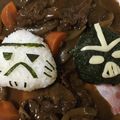 うちひろねこ's cooksnap of when they made スターウォーズのトルーパーのおにぎり.