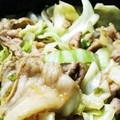 mix_1107's cooksnap of when they made 豚こまとざく切りキャベツでうまうま炒め.