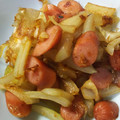 ayakaL7's cooksnap of when they made たっぷり玉ねぎとウインナーのめんつゆ炒め.