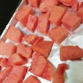 どらど～ら's cooksnap of when they made 冷凍スイカ.