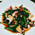 とみ★とみ's cooksnap of when they made ｲｶの一夜干しとﾆﾗのｵｲｽﾀｰ炒め♪.