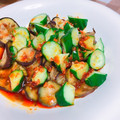 カラ松ガールズ27's cooksnap of when they made なすときゅうりの中華和え☆.
