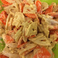 jun_haj's cooksnap of when they made 簡単＊蓮根にんじんのマヨサラダ.