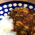 まめちゃん710's cooksnap of when they made オクラと厚揚げの和風だしカレー。.