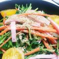キャラメグ♪'s cooksnap of when they made 簡単！豆苗とハムのサラダ.