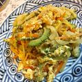 るーチャイママ's cooksnap of when they made 柚子胡椒と醤油麹でゴーヤチャンプルー.