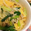coco∵'s cooksnap of when they made 豚ミンチと厚揚げと小松菜のピリ辛煮.