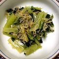 クックIKDMZ5☆'s cooksnap of when they made 小松菜のカリカリじゃこ和え.