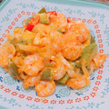 shokonta's cooksnap of when they made 美味しい♪エビのスイチリマヨ炒め.
