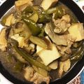 ちぃぱっぱ☆'s cooksnap of when they made 茄子とピーマン豚肉の簡単ジュワッと煮.