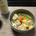 クックDIXGC7☆'s cooksnap of when they made 冷凍シュウマイで簡単ボリュームスープ.