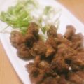 Sac’HiNa's cooksnap of when they made 砂肝のから揚げ♪.