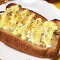 ✻さくらんぼママ✻'s cooksnap of when they made マヨチー＆ワッフルシュガートースト☆.
