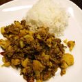 春と水's cooksnap of when they made カリフラワー☆キーマカレー.