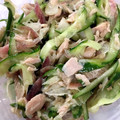 スティッチ、's cooksnap of when they made ツナ、きゅうり、ミョウガの簡単和え.