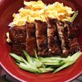 ホイップあーこ's cooksnap of when they made コストコのサンマの蒲焼きで三色ご飯.