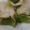 ノーリン's cooksnap of when they made 蒸し鶏とキャベツの生春巻き.