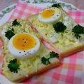 ななぐくん's cooksnap of when they made キャベたま＊マヨトースト.