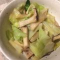 大王イカ's cooksnap of when they made キャベツとエリンギのバターしょうゆ.