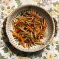 なつき☆ミ's cooksnap of when they made 新ごぼうで♪きんぴらごぼう.