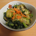もんしゅしゅ's cooksnap of when they made 茄子と舞茸、小松菜の中華風お浸し.