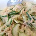 クックG324ZQ☆'s cooksnap of when they made きゅうりとツナのごまマヨネーズ和え.