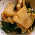 みほほえ's cooksnap of when they made 筍と白葱の甘辛炒め.
