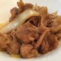 tikariri's cooksnap of when they made 安くて簡単!!豚こまでウチの生姜焼き弁当.