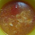 みゆりーた＊'s cooksnap of when they made 味覇で簡単「トマトのかき卵スープ」.