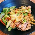 なんだッッ's cooksnap of when they made 鶏がらスープDE塩焼きそば♪.