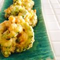 雛鳥と親鳥's cooksnap of when they made ザックザク食感♡コーンとゴーヤのかき揚げ.