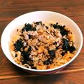 ちばの食卓's cooksnap of when they made 暑い夏に★ピリ辛冷やし肉うどん.
