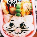 咲力空's cooksnap of when they made ☆マリーのサンドイッチ（キャラ弁）☆.
