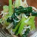 クックMPMX3G☆'s cooksnap of when they made 小松菜のカリカリじゃこ和え.
