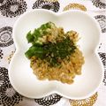 ぽぽきゅ's cooksnap of when they made 青のりおくら納豆.