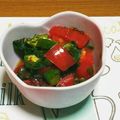 ゆーいーたん's cooksnap of when they made モロヘイヤとオクラのネバネバ和え.