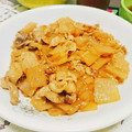 くみみん♪'s cooksnap of when they made 大根と豚バラのオイスターソース炒め♪.