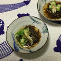 おはなすき's cooksnap of when they made 簡単すぎる♪オクラと茗荷のもずく酢.