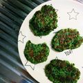 クック478G46☆'s cooksnap of when they made ★もちっと♪小松菜とはんぺんのおやき風★.