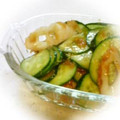 ちゃとにょん's cooksnap of when they made 簡単おつまみ♪ちくわときゅうりの梅和え.