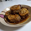 にゃんたまろ's cooksnap of when they made レンコンのつくね焼き.