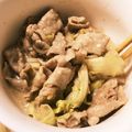 miki0709's cooksnap of when they made 豚肉とキャベツの味噌マヨネーズ炒め.