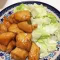 らクートスちぃ〇〇's cooksnap of when they made 鶏肉の甘酢いため✨春キャベツ添え.