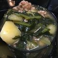 snowっ子's cooksnap of when they made じゃがいもと小松菜のひき肉あんかけ.