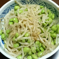 だいたいぶ's cooksnap of when they made 簡単♪小松菜ともやしのお浸し（おつまみ）.