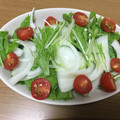 Ery7's cooksnap of when they made 簡単すぎる♡水菜とトマトのサラダ♡.